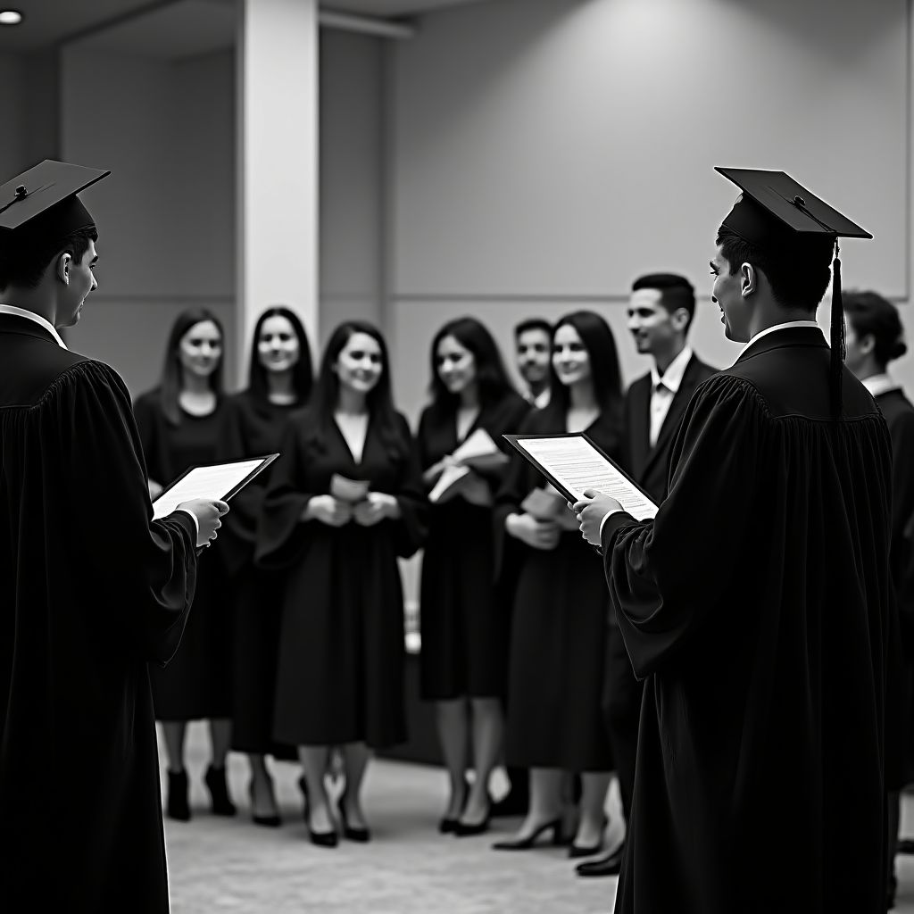 Ceremonia de graduación de estudiantes de INVERARG